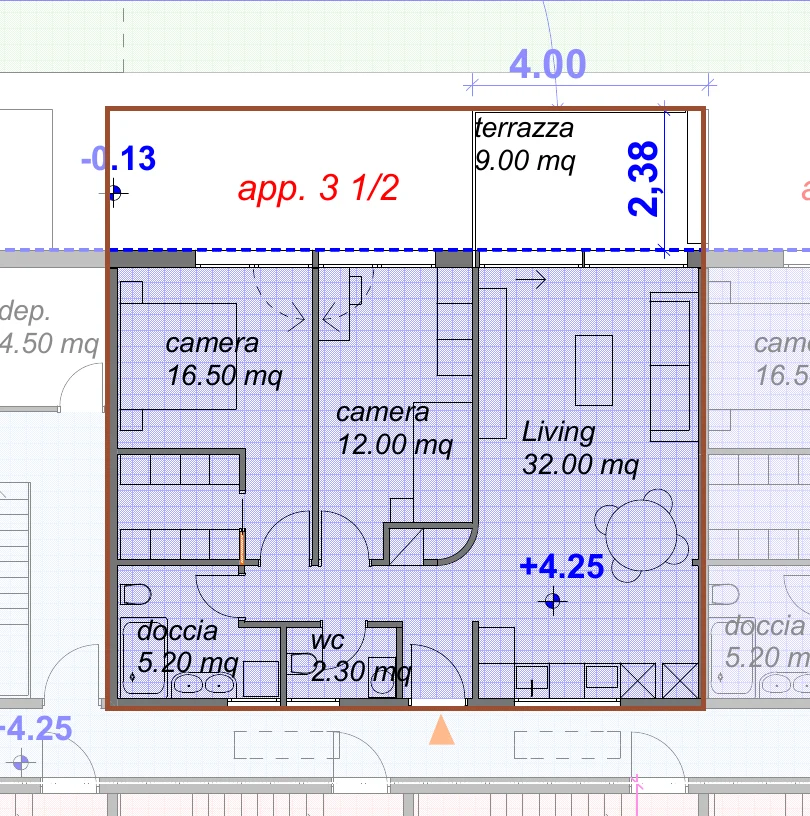 Planimetria di A03